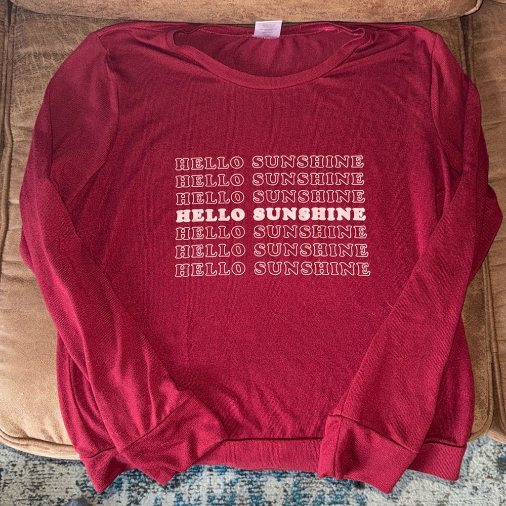 Hello Mello Lounge Sweater- hello sunshine
Best day ever collection with bag
